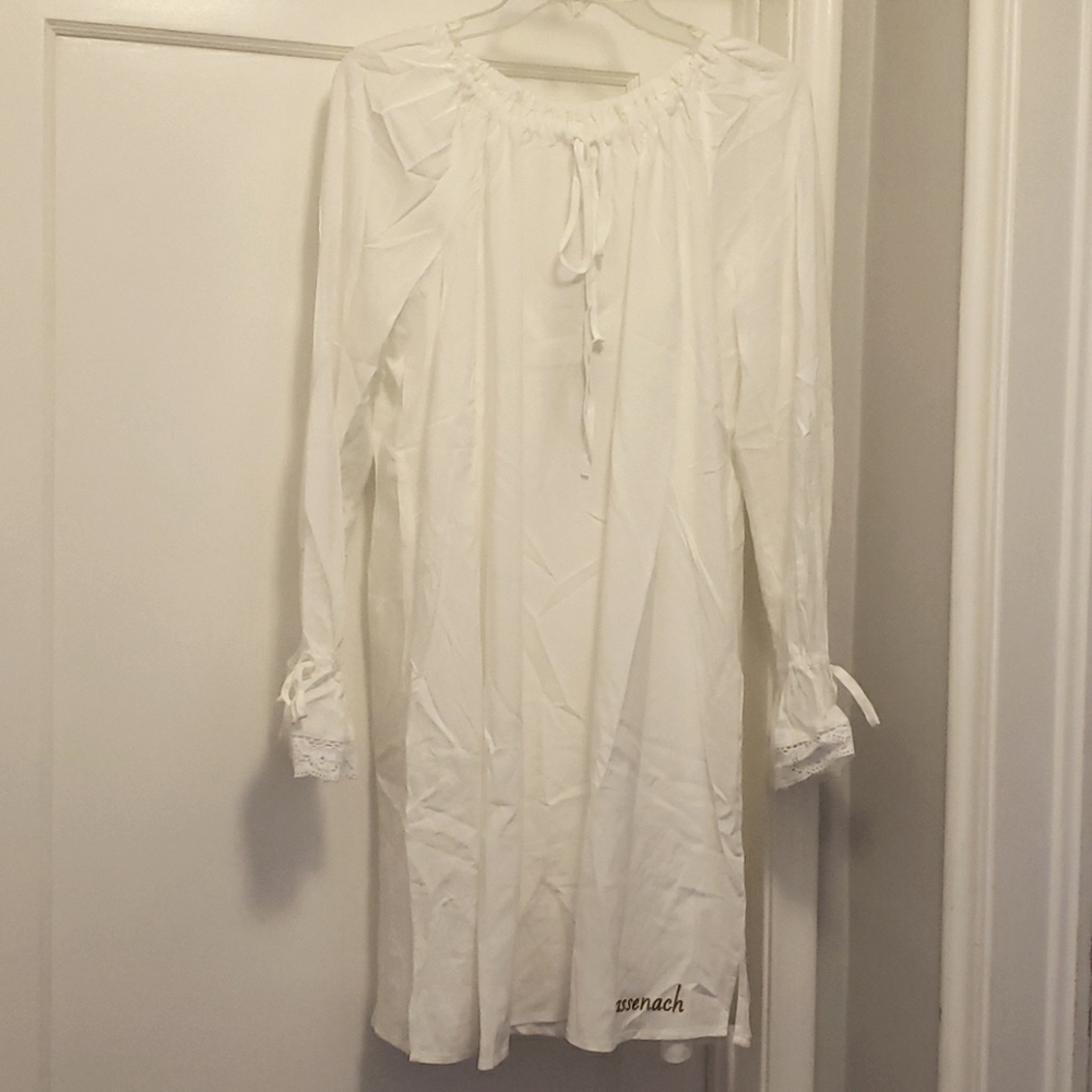OUTLANDER WHITE SASSENACH NIGHT GOWN